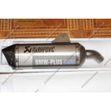 Комплект спортивного глушителя akrapovic BMW 77118528403