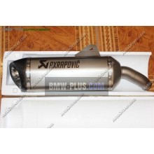 Комплект спортивного глушителя akrapovic BMW 77118544341