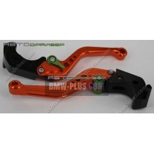 Ручки для мотоцикла, спортивные,  короткие Kawasaki ZX1400/ZX14R/ZZR1400 2006-2012 (F-88/H-88)