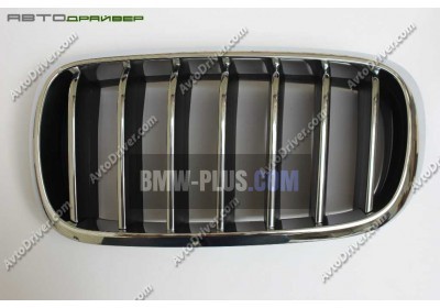 Декоративная решетка передняя левая BMW 51137316061